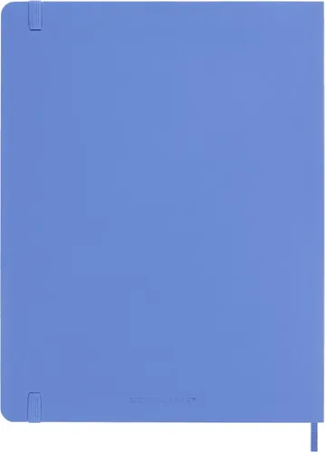 Miniatura 3 de Moleskine - Cuaderno clásico de tapa blanda, a rayas/rayado, azul claro, 9 3/4 pulgadas x 7-1/2 pulgadas