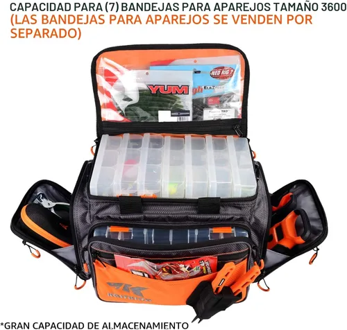 Miniatura 3 de KastKing Bolsas de equipo de pesca y aparejos - Bolsas de pesca resistentes al agua salada - Bolsas de almacenamiento de aparejos de pesca