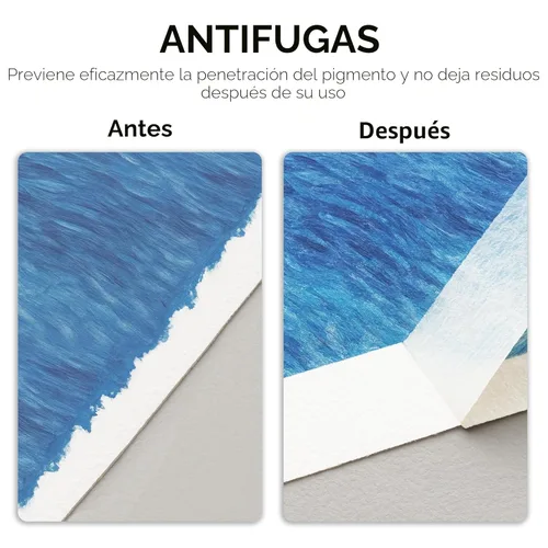 Miniatura 5 de JusArt Cinta de Artista para Papel de Acuarela, 1 Pulgada de Ancho 200 Pies de Largo, Cinta de Arte Blanca para Enmascarar, Enmarcar y Pintar, Sin