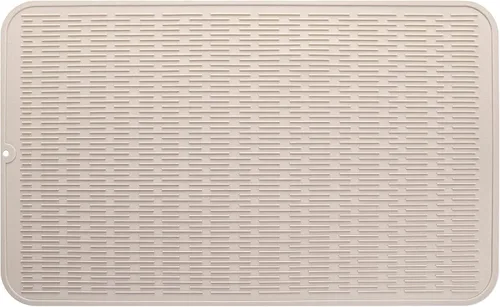 Miniatura 25 de MicoYang Alfombrilla de silicona para secado de platos para múltiples usos, fácil de limpiar, ecológica, resistente al calor, alfombrilla