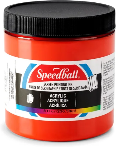 Miniatura 10 de Speedball, 4630, Tinta acrílica para impresión de pantalla, 8 fl oz. 237 ml, Violeta