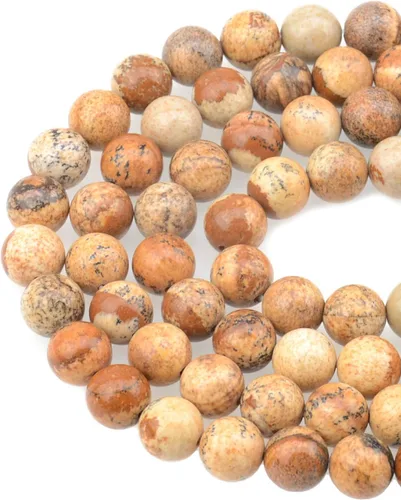 Miniatura 25 de Cuentas sueltas de 0.315 pulgadas/8mm de piedra natural redonda para hacer joyas con cordón elástico Sodalita azul