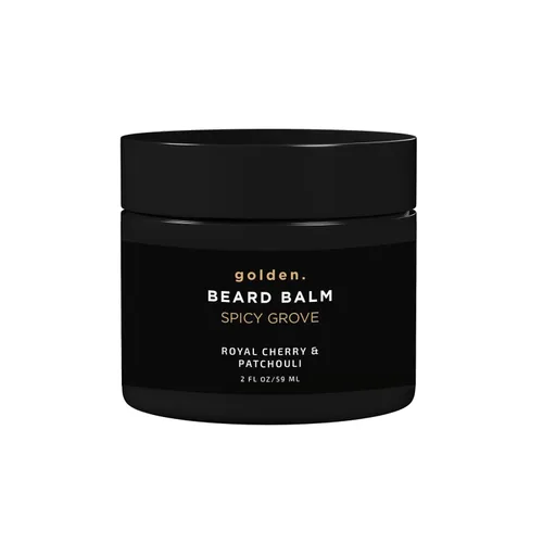 Miniatura 15 de Golden Grooming - Bálsamo para barba – Domina los flaways y promueve un crecimiento más grueso, cera de peinado natural con manteca de karité