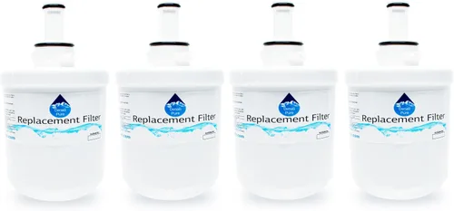 Miniatura 2 de Paquete de 4 filtros de agua de repuesto para refrigerador Samsung DA97-06317A - Compatible con cartucho de filtro de agua para refrigerador Samsung
