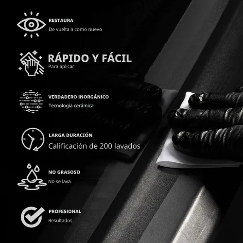 Miniatura 3 de CERAKOTE® Kit de revestimiento cerámico - Restaurador rápido de plástico para adornos - Revestimiento cerámico garantizado para durar más de 200