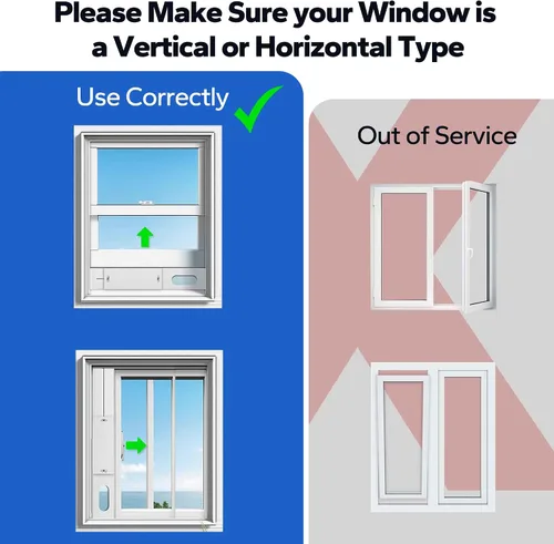 Miniatura 8 de Kit portátil de ventilación de ventana de CA, con manguera de escape de 5.9 pulgadas, acoplador de 5.9 pulgadas y protector de pájaros, kit