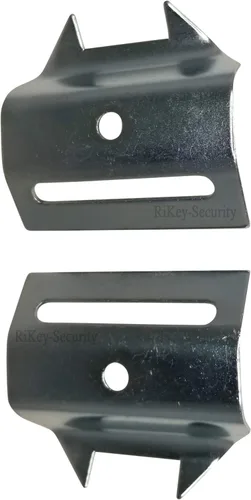 Miniatura 9 de Kit universal de cerradura de puerta de garaje con pestillo de resorte y manija con llave