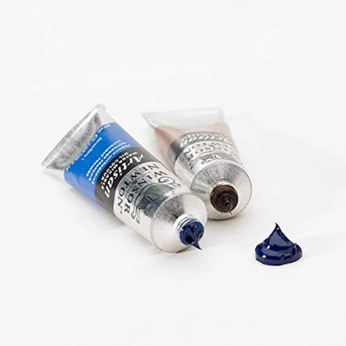 Miniatura 28 de Winsor & Newton Set de 10 tubos de pintura al óleo al agua, 21 ml