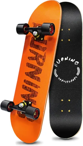 Miniatura 8 de PHOEROS Complete Skateboards- Standard Skateboards for Beginners Kids Boys Girls Teenager- 31''x 8''Canadian Maple Cruiser Pro Skate Board