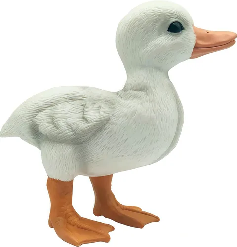 Figuras realistas de animales de granja de patos de goma, figuras de animales de pato para juguetes de niños, juguetes de baño y para recuerdos de
