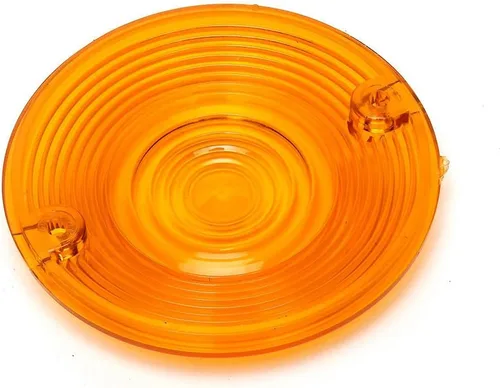 Miniatura 3 de ZYTC - Juego de 2 lentes ámbar para luz direccional de Harley Touring, Electra Glide Road King de 82 mm