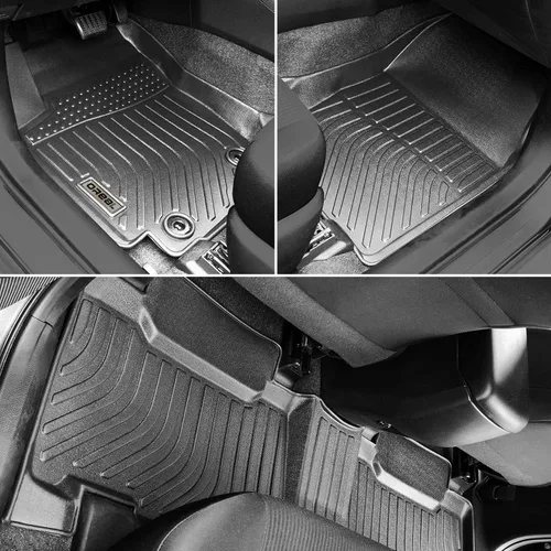 Miniatura 3 de orealtrend Alfombrillas para el suelo del coche compatibles con Toyota RAV4 2014-2018 (No Híbrido) Forros para el suelo de servicio pesado para todo