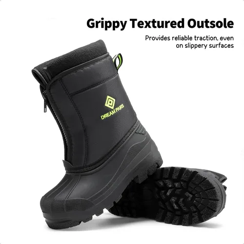 Miniatura 5 de DREAM PAIRS Boys Girls Waterproof Winter Snow Boots