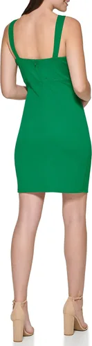 Miniatura 3 de GUESS womens Sleeveless Scuba Dress With Double Strap Detail