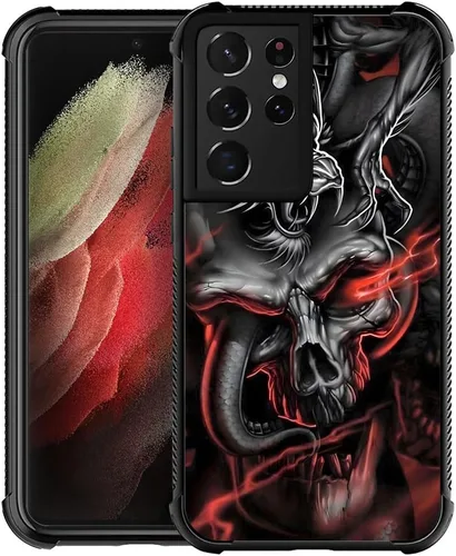 Miniatura 139 de CARLOCA Funda compatible con Samsung Galaxy S22 Ultra, diseño gráfico de Star Howling Wolfs Samsung Galaxy S22 Ultra, diseño gráfico, a prueba