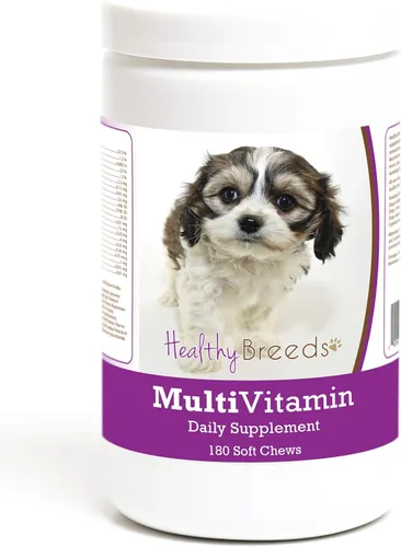 Miniatura 12 de Healthy Breeds Bulldog francés multivitamínico suave masticable para perros 180
