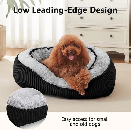 Miniatura 5 de Camas para perros y gatos pequeños, medianos y grandes. Cama lavable para mascotas, sofá cama ortopédica para perros, cama suave y calmante