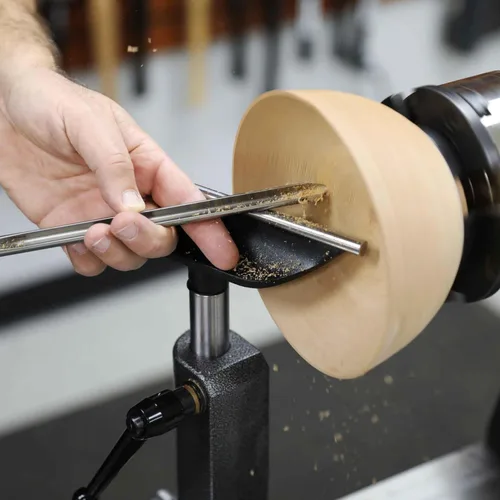 Miniatura 2 de Hurricane Turning Tools, Soporte para herramientas de 6 pulgadas con varilla de acero endurecido para torno de madera, poste de 1 pulgada