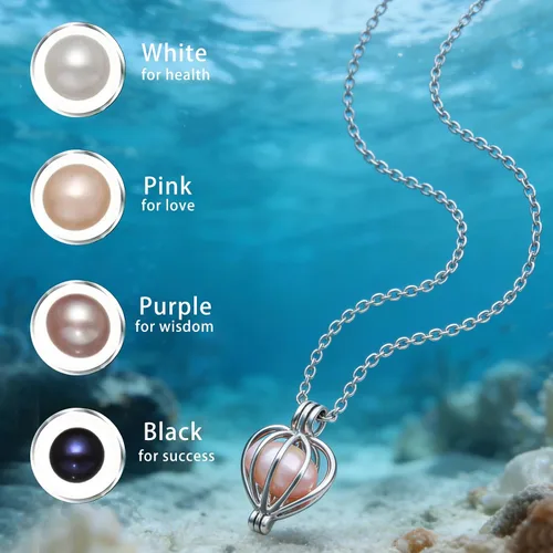 Miniatura 3 de Perlas de agua dulce con diseño de ostras cultivadas con deseos de amor, varios colores brillantes y significativos, ostras con perlas
