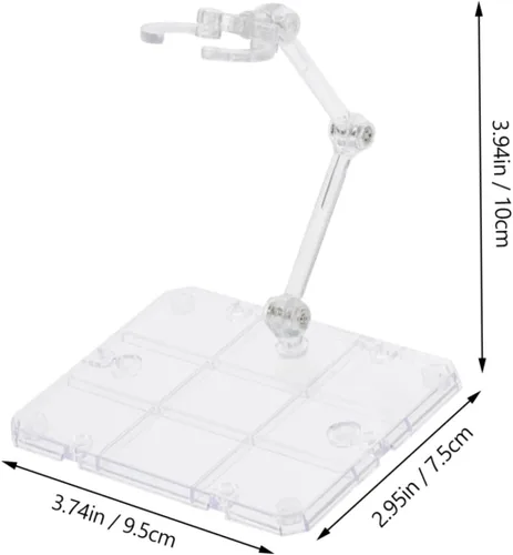 Miniatura 2 de iplusmile Soporte de efecto de llama con soporte de figura de acción, soporte ajustable para muñeca de juguete para exhibición de modelos, base