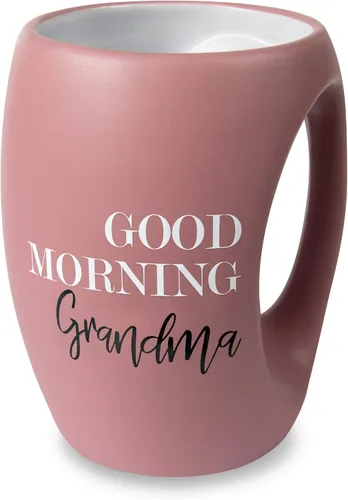 Miniatura 12 de Pavilion - Good Morning Gorgeous - Taza de café de 16 onzas con calentamiento de manos, color morado Púrpura