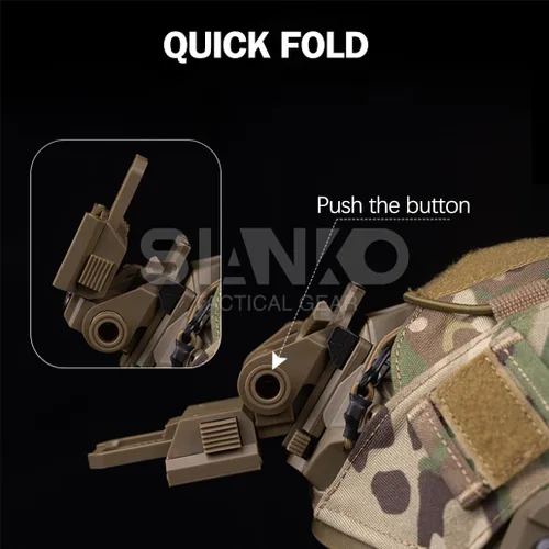 Miniatura 5 de Casco táctico L4G24 NVG montaje visión nocturna gafas brazos puente base adaptadores soporte accesorios para PVS15/18