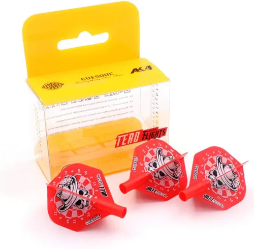Miniatura 21 de CUESOUL TERO AK4 Plumas para dardos Forma estándar/Forma escudo/Forma diamante Forma estándar-águila azul
