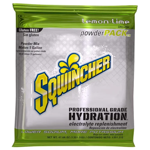 Miniatura 6 de Sqwincher Paquete de polvos Sabor cítrico fresco Bajo en calorías Bajo en sodio Mezcla de bebida de hidratación para reposición de cítrico