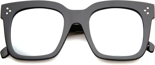 Miniatura 35 de zeroUV - Gafas de sol cuadradas retro de moda de gran tamaño para mujer estilo vintage 1.969 pulgadas