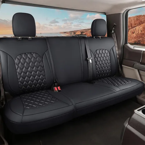Miniatura 17 de Huidasource Fundas de asiento para Chevy Silverado 1500, fundas de asiento Silverado, GMC Sierra Pickup 1500 2007-2013 y 2019-2025, 2500HD 3500HD