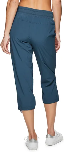 Miniatura 8 de RBX - Pantalón capri deportivo con cordón,ligero, con bolsillos y estilo cargo, para mujer