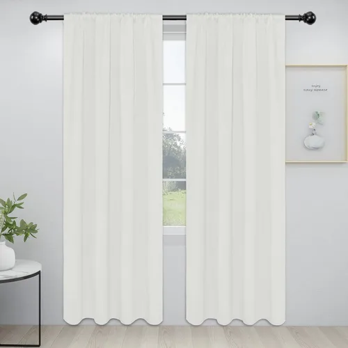 Miniatura 105 de Easy-Going - Cortinas opacas con bolsillo para varilla para el dormitorio, cortinas para ventanas que oscurecen la habitación o la sala de estar
