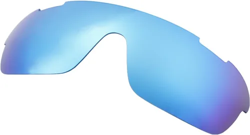 Miniatura 2 de Walleva Lentes de repuesto para gafas de sol POC de media hoja Múltiples opciones disponibles (azul hielo)