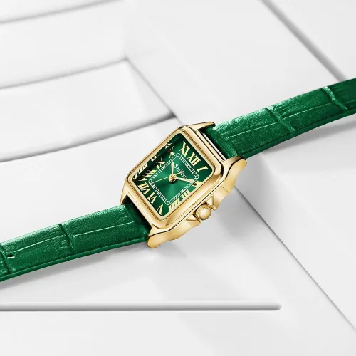 Miniatura 7 de Classic Relojes cuadrados de mujer con números romanos, de vestir, informal