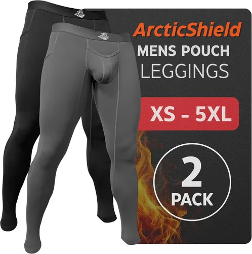 Miniatura 21 de Real Men ABCD Pouch - Pantalones de compresión para hombre, paquete de 1, 2 y 3, leggings para hombre, pantalones de yoga, medias, capa base