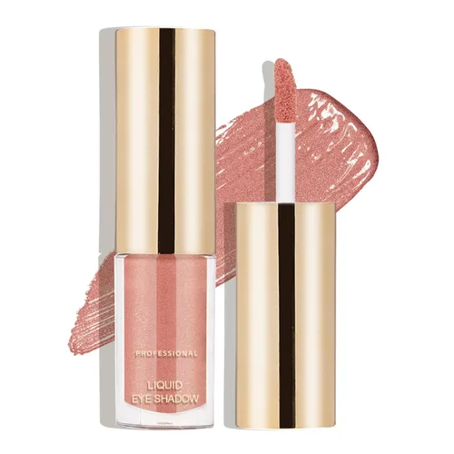 Boobeen Sombra de ojos líquida mate, sombra de ojos líquida impermeable de larga duración, sombra de ojos crema mate de terciopelo, maquillaje de