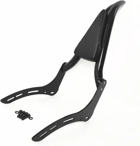 Almohadilla de barra Sissy negra de 23 pulgadas para Honda 500 Accesorios Rebel 500 Rebel 300 CMX 300 CMX 500 respaldo de pasajeros motocicleta 2017