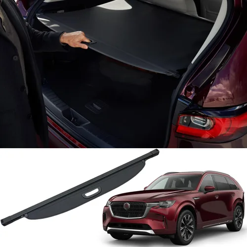Miniatura 10 de cubierta retráctil para equipaje compatible con Toyota RAV4 2019-2025, cubierta de seguridad, protectora contra miradas indiscretas, con pantalla