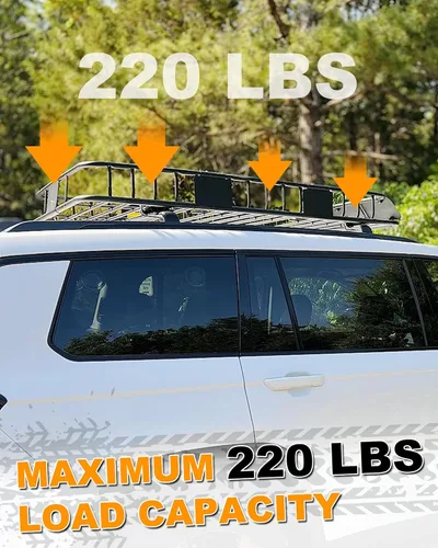 Miniatura 5 de Barras transversales de techo para Cadillac XT6 2020-2025 barras transversales portaequipajes portaequipajes portaequipajes