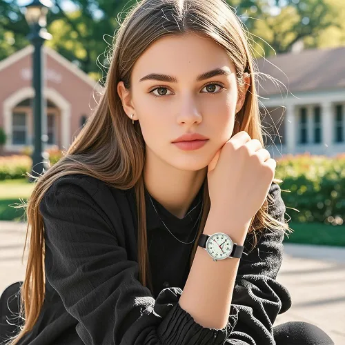 Miniatura 8 de Szaikyri Relojes de enfermera para mujeres, profesionales médicos, estudiantes con esfera de hora militar luminosa y fácil de leer, reloj deportivo