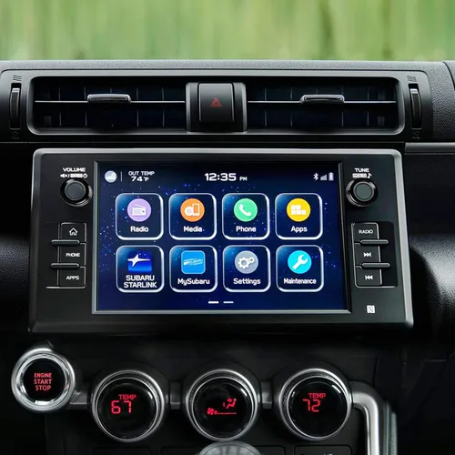 Miniatura 6 de KUNGKIC Para Toyota GR86 Subaru BRZ 2021, 2022, 2023, 2024, 2025, Toyota GR86, Subaru BRZ, botón de ajuste de volumen de audio, cubierta de botón