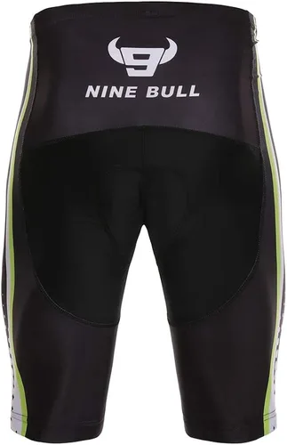 Miniatura 5 de Conjunto de camiseta de ciclismo para hombre camiseta reflectante de secado rápido y pantalones cortos de ciclismo acolchados 3D M