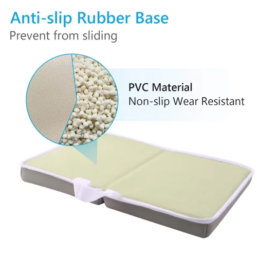 Miniatura 3 de Rodillera de baño – Rodillera de baño extra gruesa de 1.5 pulgadas de goma antideslizante – Rodillera plegable para bañera grande de seguridad