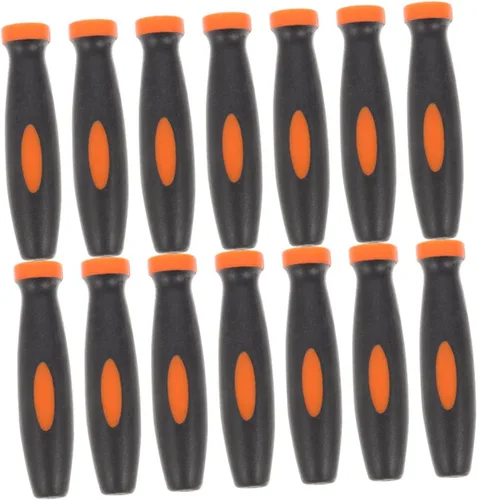 Miniatura 9 de Housoutil 4sets 0.157 in File Handle Reemplazo de goma Grip para herramienta de mano Herramienta de corte Mango 15 unids*4