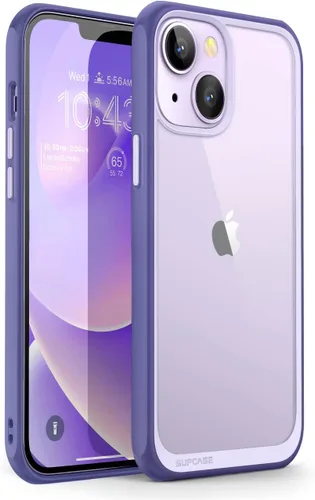 Miniatura 13 de SUPCASE Unicorn Beetle Style Series - Funda para iPhone 14 / iPhone 13, funda protectora híbrida delgada y transparente (negro)