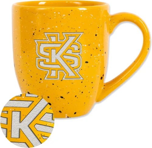 Miniatura 490 de Rico Industries NCAA Virginia Tech Hokies Maroon - Taza de café de cerámica grabada con láser, color del equipo, 16 onzas