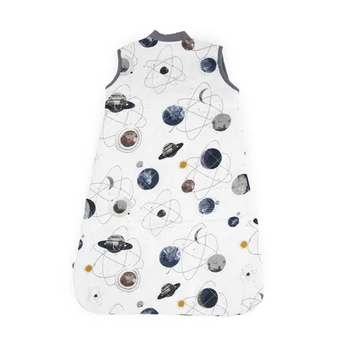 Miniatura 3 de Little Unicorn – Saco de dormir acolchado de muselina de algodón planetario 100% algodón Súper suave y ligero Bebé Talla S: 0-6 meses