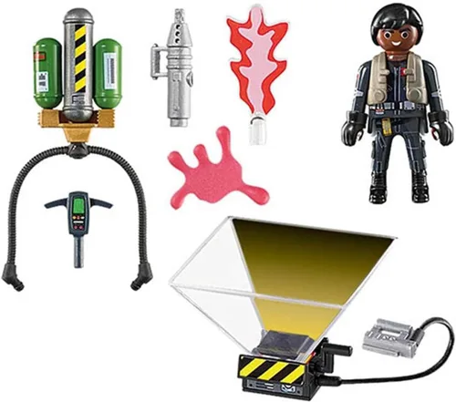 Miniatura 6 de PLAYMOBIL 9349 Ghostbusters II Winston Zeddemore Playmogram Figura 3D
