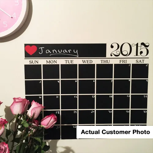 Miniatura 3 de Calendario moderno de 2019 con pizarra para pared, un producto Todeco