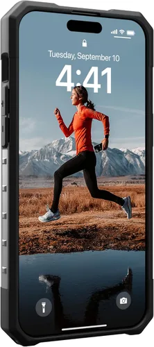Miniatura 8 de URBAN ARMOR GEAR UAG [versión actualizada] Funda compatible con iPhone 15 Pro Max de 6.7 pulgadas, color ceniza de plasma, resistente, transparente